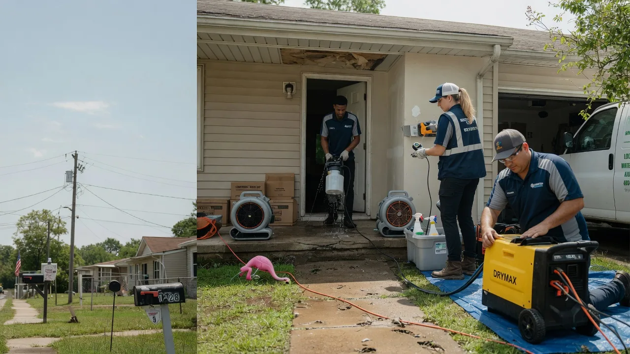 Storm Damage Water Removal in Caddo Mills, TX near me
